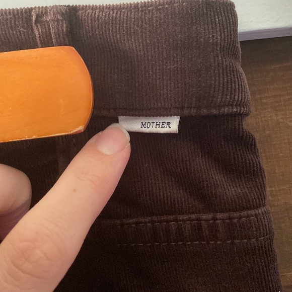 Mother denim the hustler ankle Fray corduroys in hopscotch size 30 - Picture 3 of 6